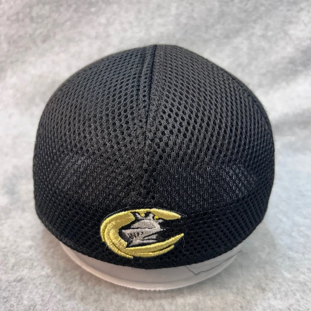 Vegas Golden Knights Toddler White Black New Era  Stretch Fit Hat